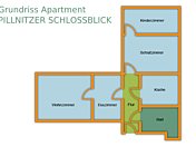 Apartment 6 in Dresden Pillnitz für 1-4 Personen