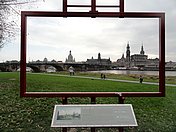 Der Canaletto-Blick auf die Historische Dresdner Altstadt