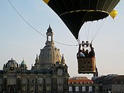 Ballon fahren und Dresden von oben entdecken