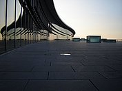 Terrasse des Internationalen Congress Centers Dresden
