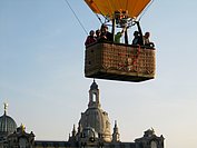 Start zu einer Balloon-Fahrt über Dresden & das Sächsische Elbland